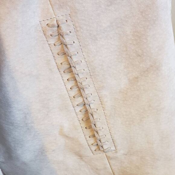 Cabelas vintage suede leather botton front blazer jacket‎ women's M reg - Picture 4 of 11